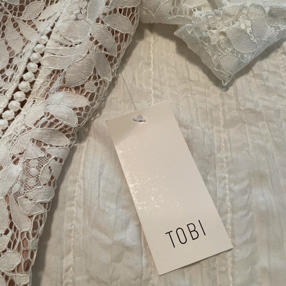 White Lace Romper - Picture 4 of 5